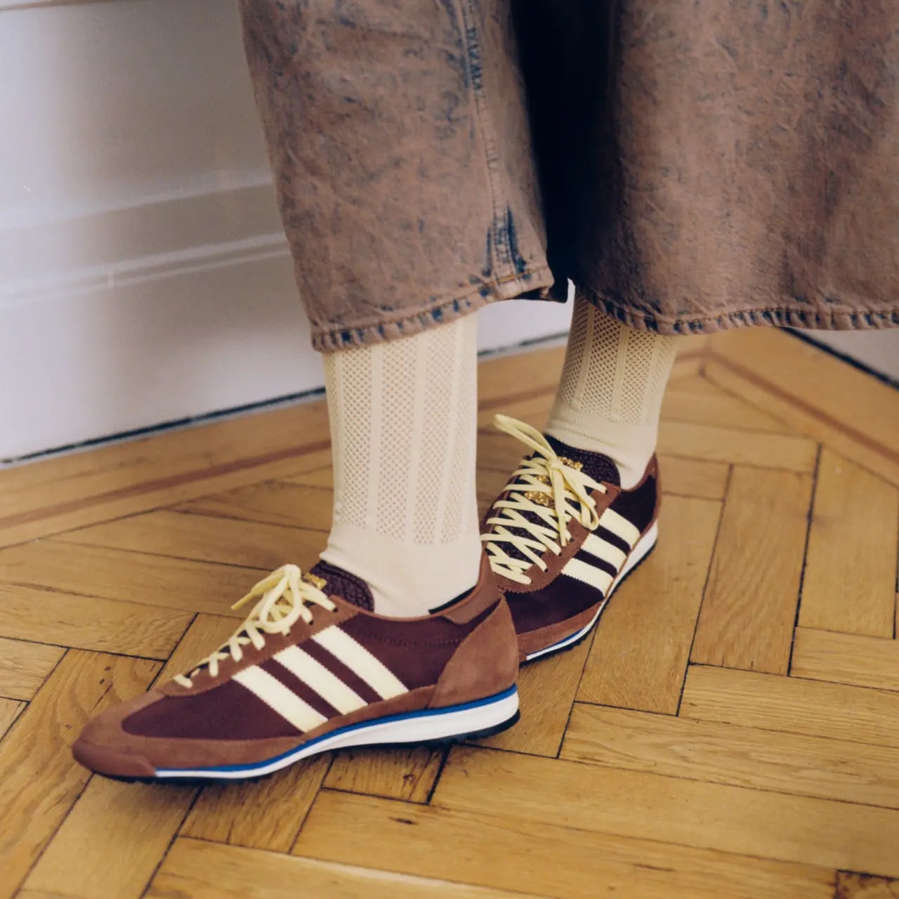 Giày Adidas SL 72 OG Maroon Preloved 'Brown' IE3425 — — ảnh 2