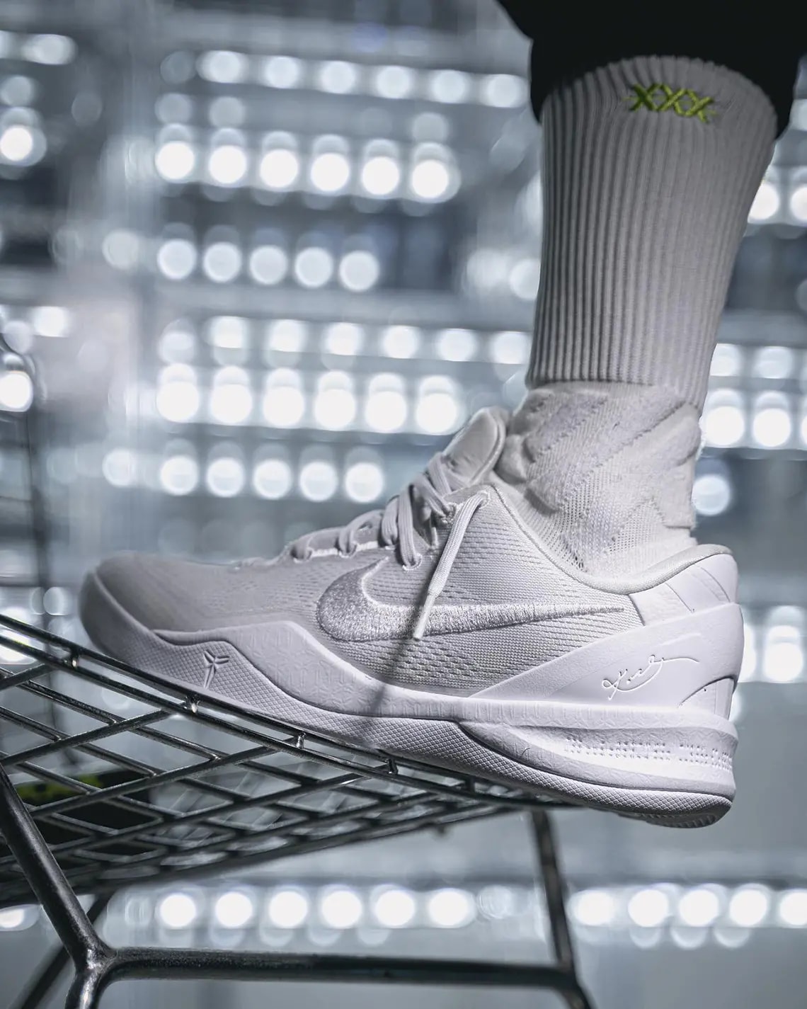 Giày Nike Kobe 8 Protro GS 'Halo' FN0266-100 — ảnh 5