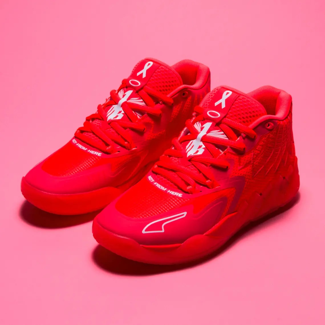 Giày Puma MB.01 BCA 'Red Orange' 376848-01 — ảnh 3