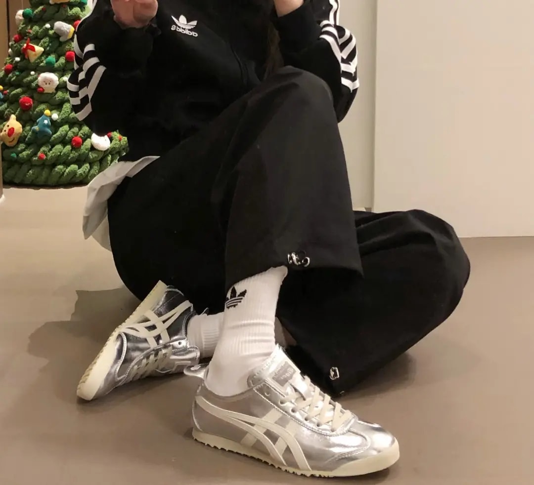 Giày Onitsuka Tiger Mexico 66 'Silver Off White' 1183B566-021 — ảnh 4
