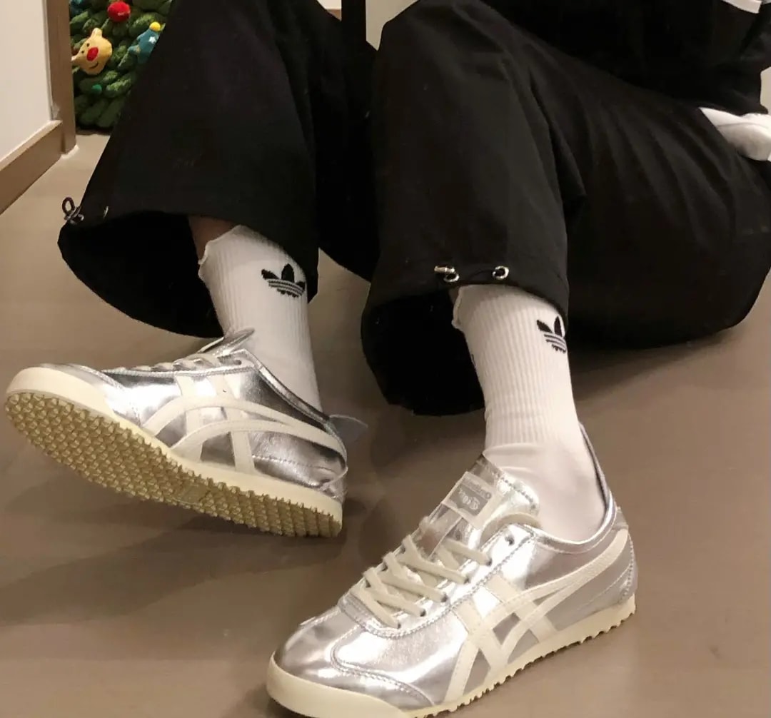 Giày Onitsuka Tiger Mexico 66 'Silver Off White' 1183B566-021 — ảnh 5