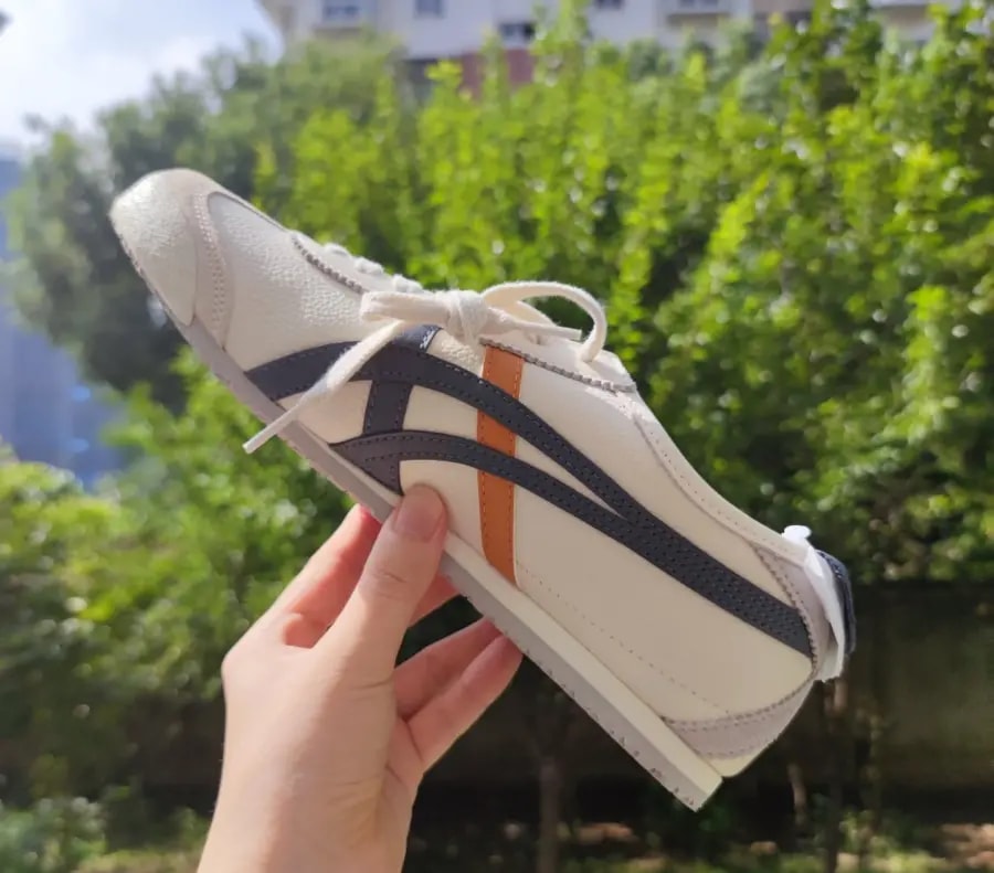 Giày Onitsuka Tiger Mexico 66 'White Navy Orange' 1183B771-113 — ảnh 2