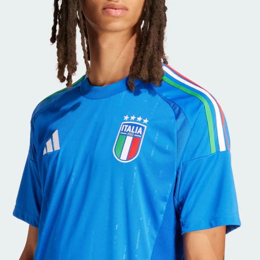 Áo Adidas Italy 24 Home Jersey 'Blue' IN0657 — ảnh 2