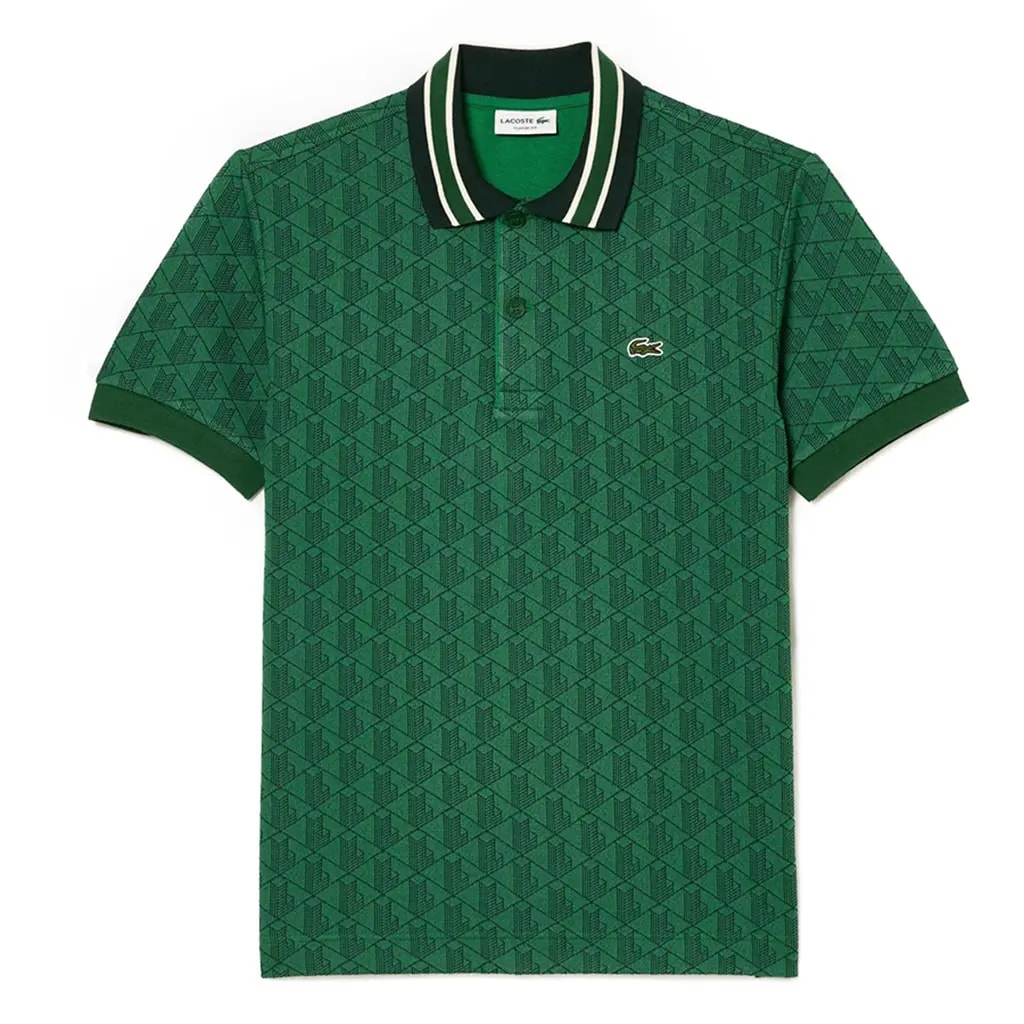 Áo Lacoste Classic Fit 'Monogram' DH1417-QIJ — kich-thuoc: L