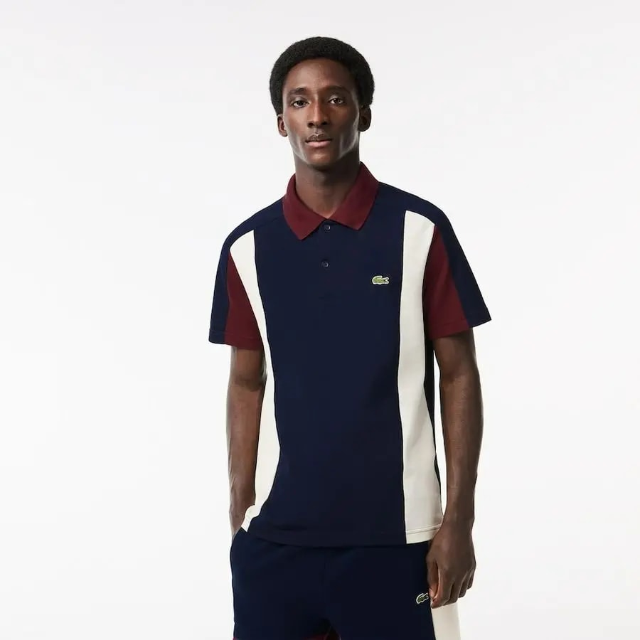 Áo Lacoste Egular Fit 'Colorblock' PH1302-PIG — ảnh 2