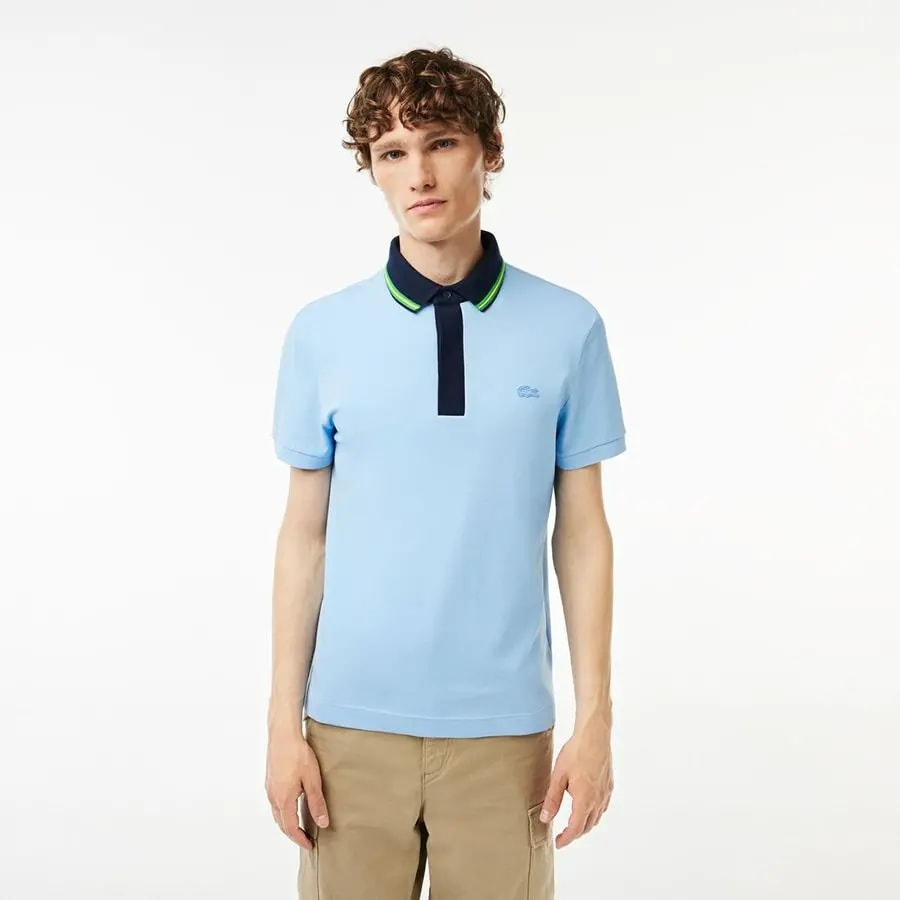 Áo Lacoste Regular Fit 'Blue' PH1125-HBP — ảnh 3