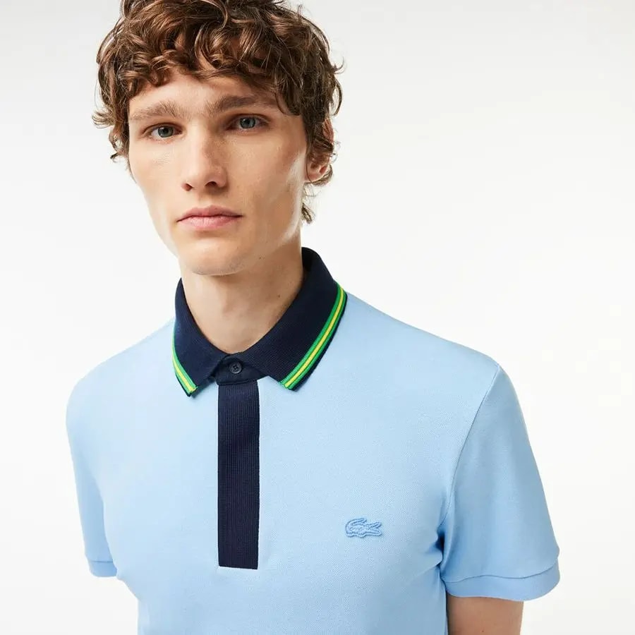 Áo Lacoste Regular Fit 'Blue' PH1125-HBP — ảnh 2