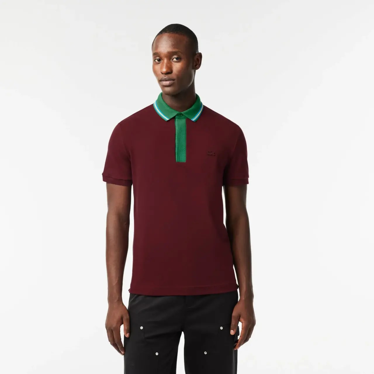 Áo Lacoste Regular Fit 'Dark Red' PH1125-YUP — ảnh 2