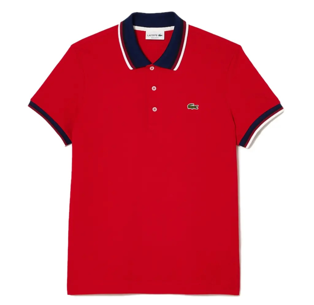 Áo Lacoste Regular Fit 'Red' PH3461-240 — kich-thuoc: L