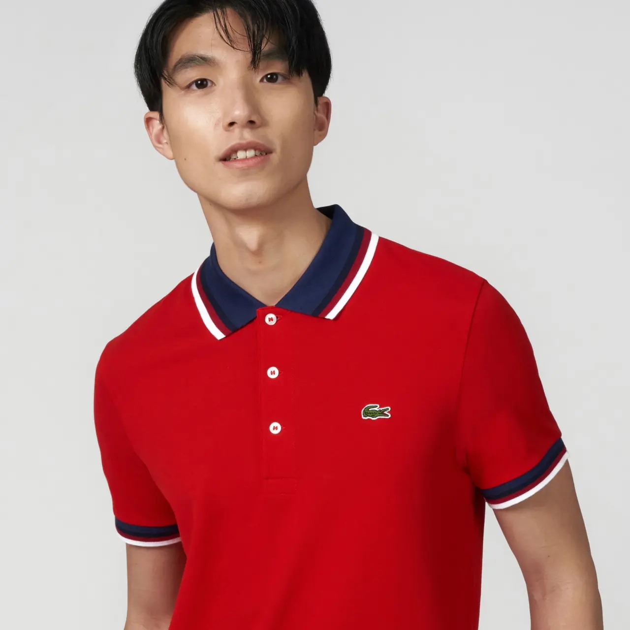 Áo Lacoste Regular Fit 'Red' PH3461-240 — ảnh 3