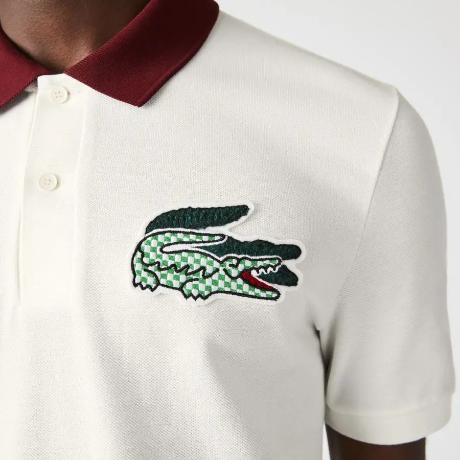 Áo Lacoste Slim Polo 'White' PH2102-NF8 — ảnh 4