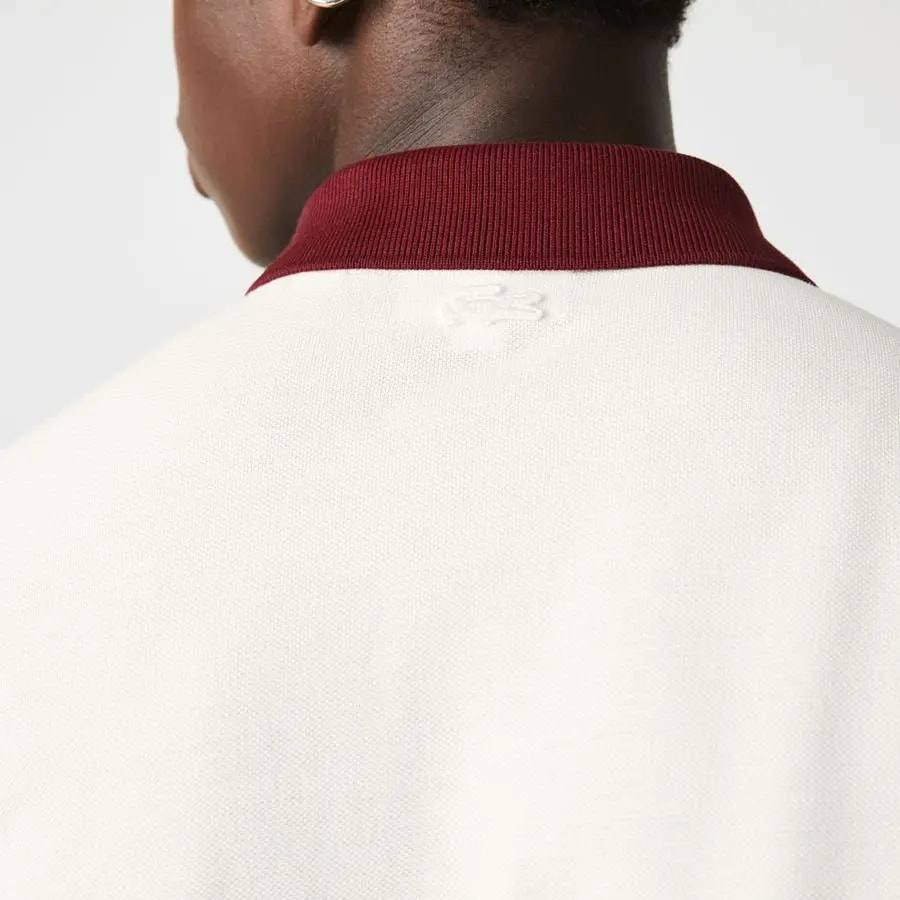 Áo Lacoste Slim Polo 'White' PH2102-NF8 — ảnh 5