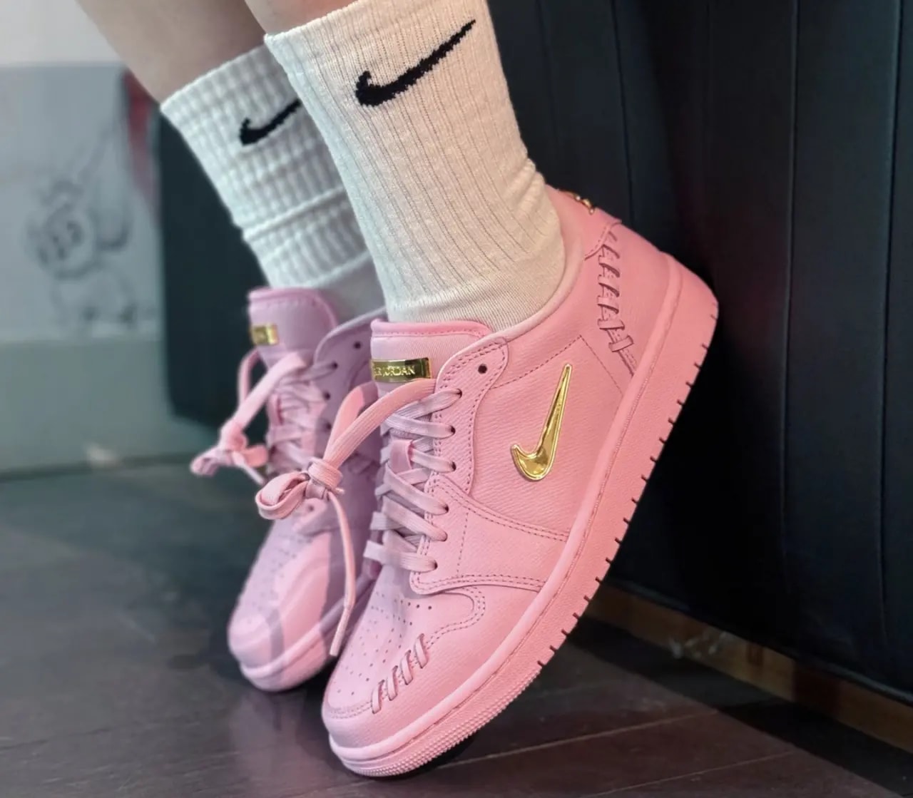 Giày Nike Air Jordan 1 Low Method Of Make 'Pink' FN5032-600 — ảnh 2