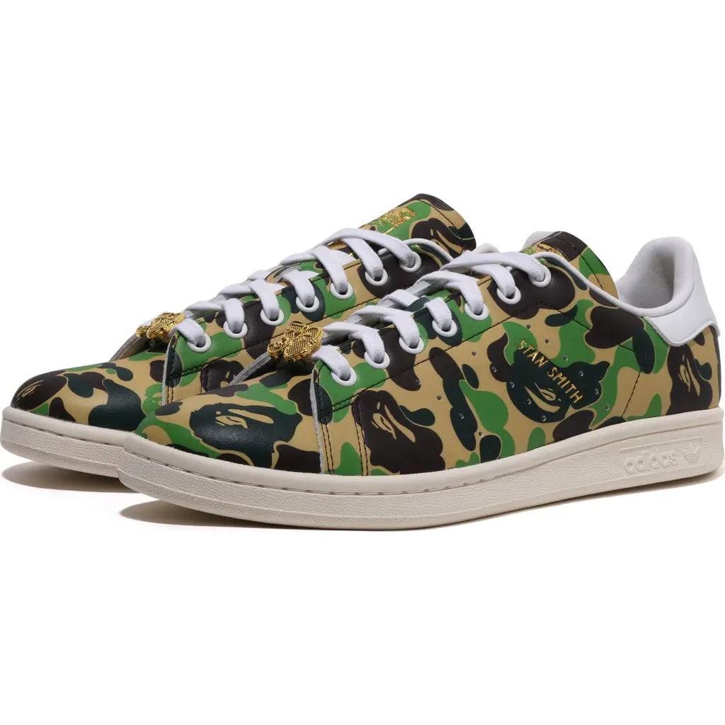 Giày Adidas Stan Smith 'Bape ABC Camo' IG8949 — ảnh 5