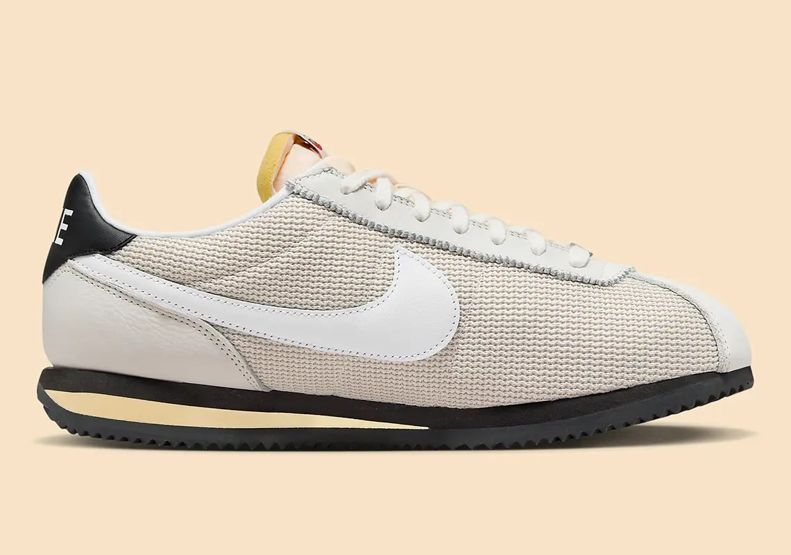 Giày Nike Cortez 'Beige Black' FZ4630-100 — ảnh 4