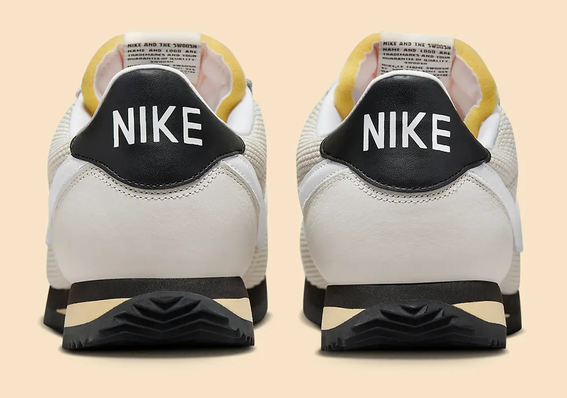 Giày Nike Cortez 'Beige Black' FZ4630-100 — ảnh 5