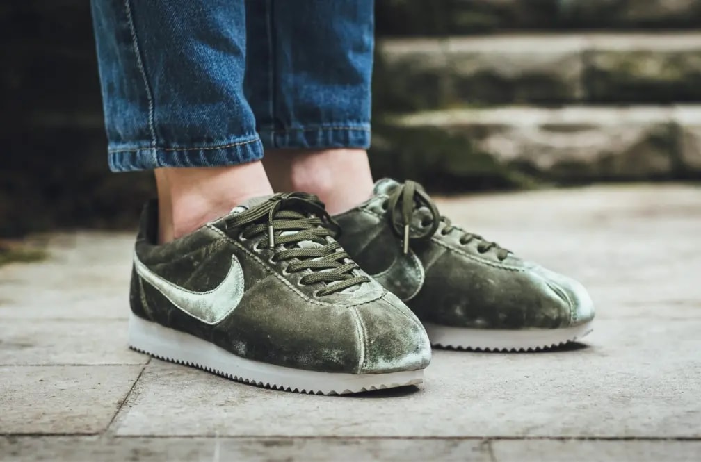 Giày Nike Cortez PRM 'Olive' 862574-200 — ảnh 2
