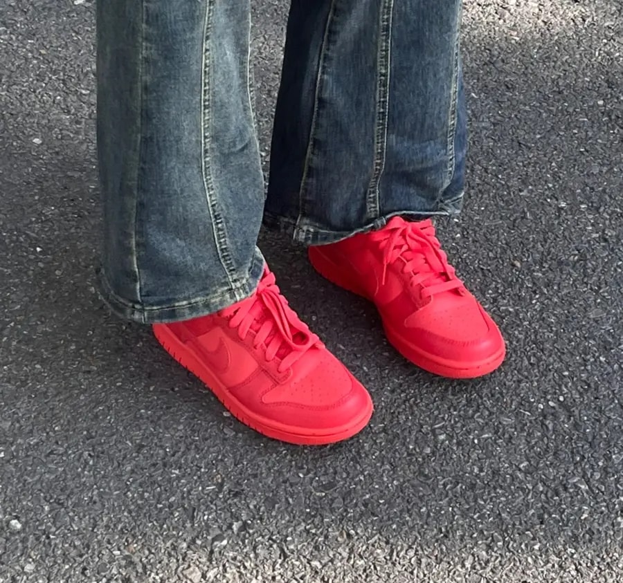 Giày Nike Dunk Low 'Track Red' DH9765-601 — ảnh 4