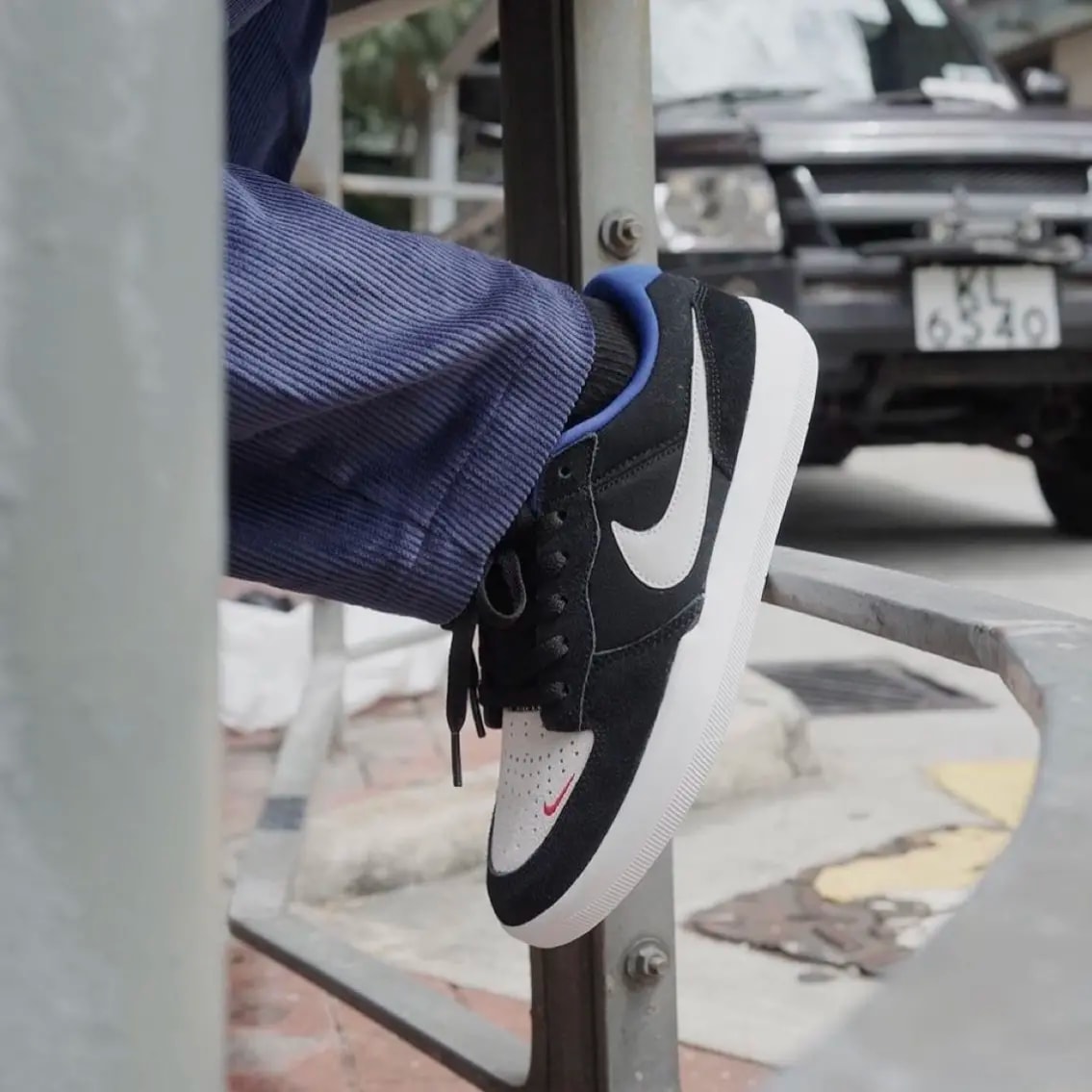 Giày Nike SB Force 58 'Black Royal' CZ2959-002 — ảnh 3