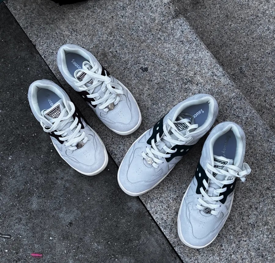 Giày Saucony Cross 90 PU 'Grey Green' S79035-8 — ảnh 3