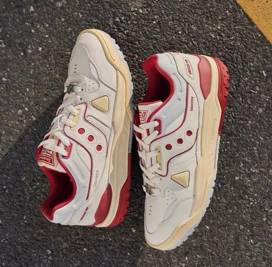 Giày Saucony Cross 90 'White Red' S79035-17 — ảnh 4