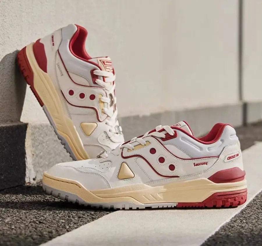 Giày Saucony Cross 90 'White Red' S79035-17 — ảnh 3