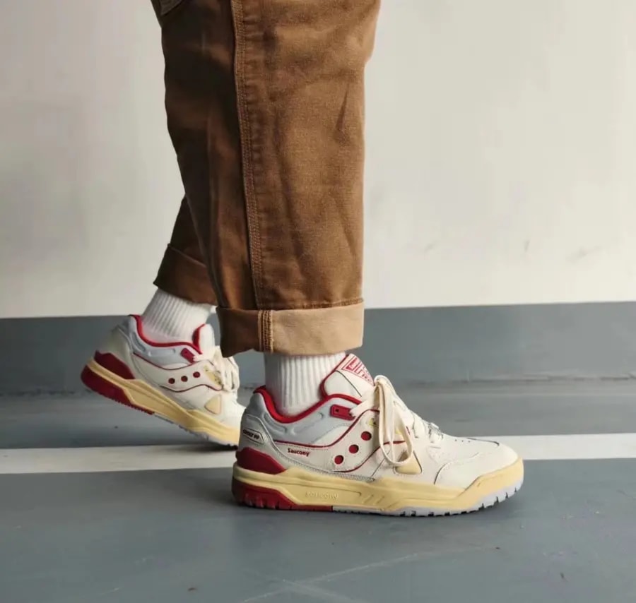 Giày Saucony Cross 90 'White Red' S79035-17 — ảnh 2