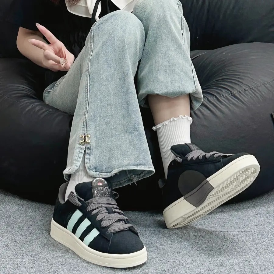 Giày Adidas Campus 00s ‘Mint Black’ ID6249 — ảnh 3