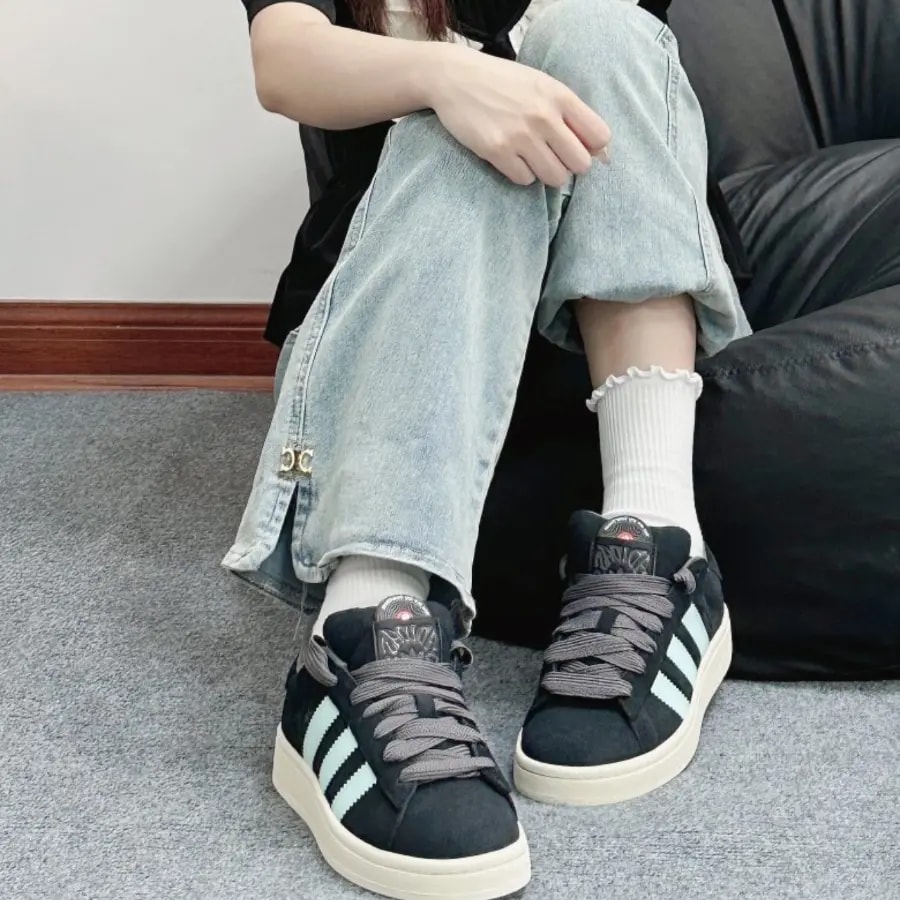 Giày Adidas Campus 00s ‘Mint Black’ ID6249 — ảnh 4