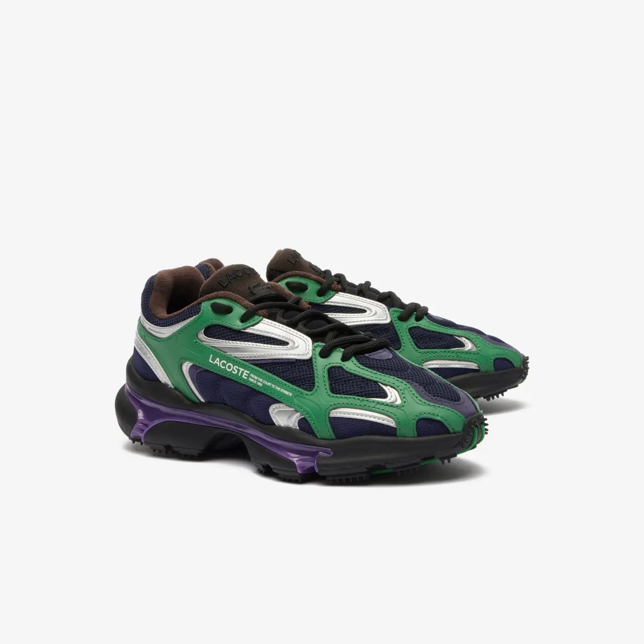 Giày Lacoste L003 2K24 ‘Navy Green’ 47SMA0013-2S3 — ảnh 5