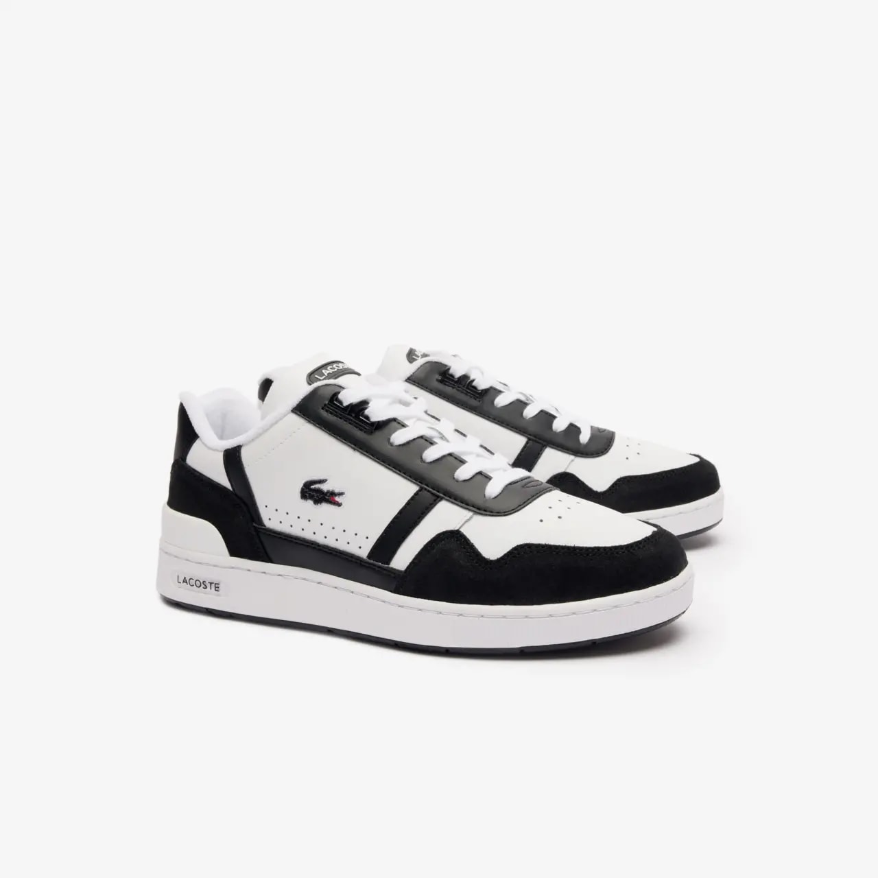 Giày Lacoste T-Clip Logo ‘White Black’ 47SMA0073-147 — ảnh 4