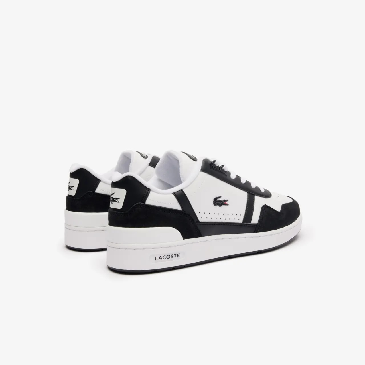Giày Lacoste T-Clip Logo ‘White Black’ 47SMA0073-147 — ảnh 5