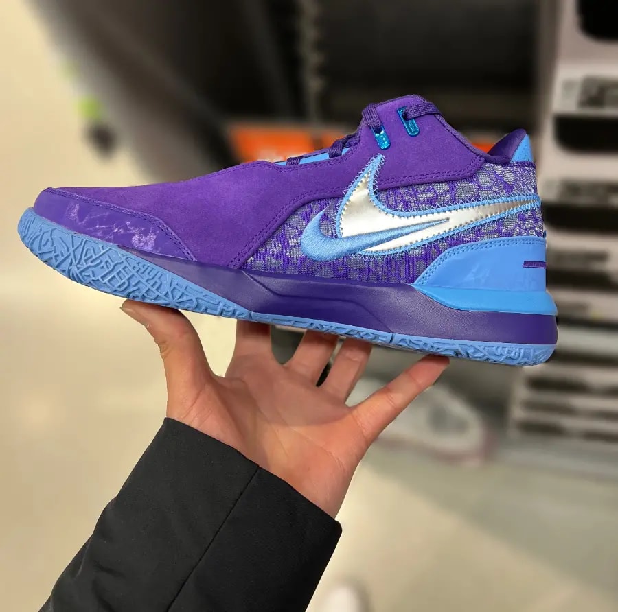 Giày Nike Lebron NXXT Gen AMPD EP 'Field Purple' FJ1567-500 — ảnh 2