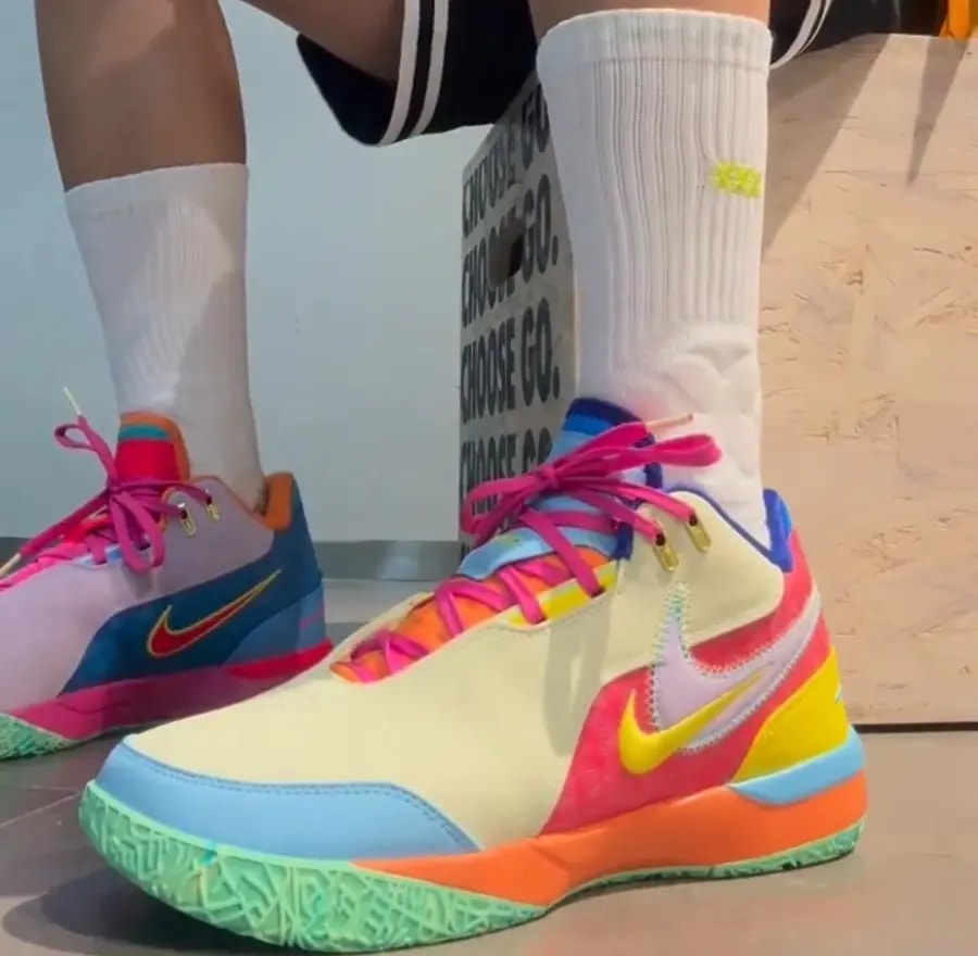 Giày Nike LeBron NXXT Gen AMPD EP 'Multi-Color' FJ1567-501 — ảnh 2