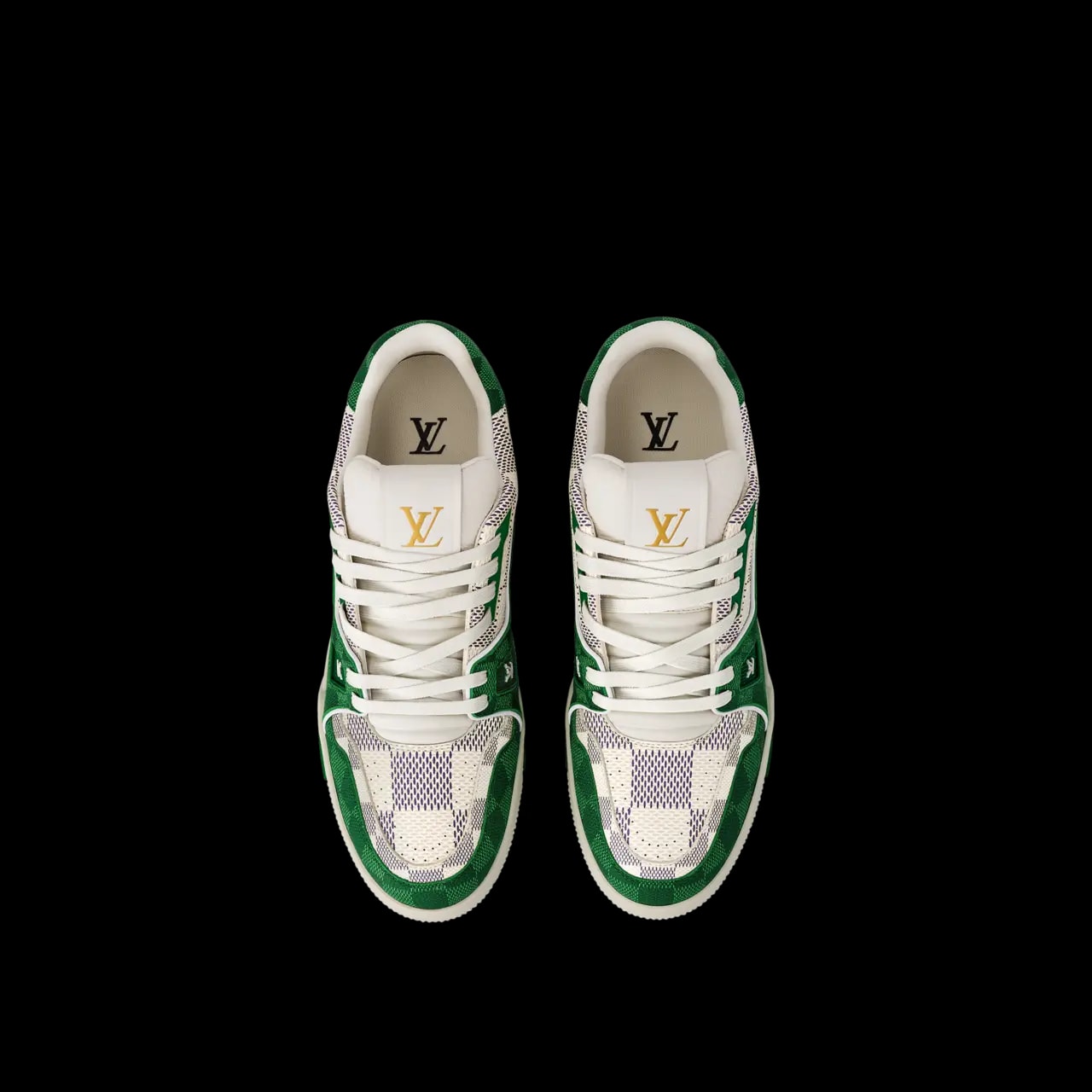 Giày Louis Vuitton LV Trainers 'Green' 1AC587 — ảnh 5