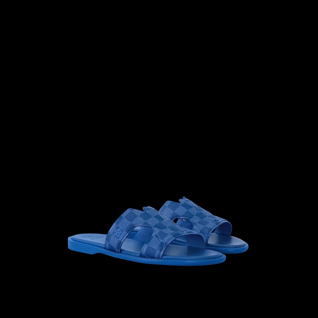 Dép Louis Vuitton LV Oasis Mules 'Blue' 1AC5E6 — ảnh 2