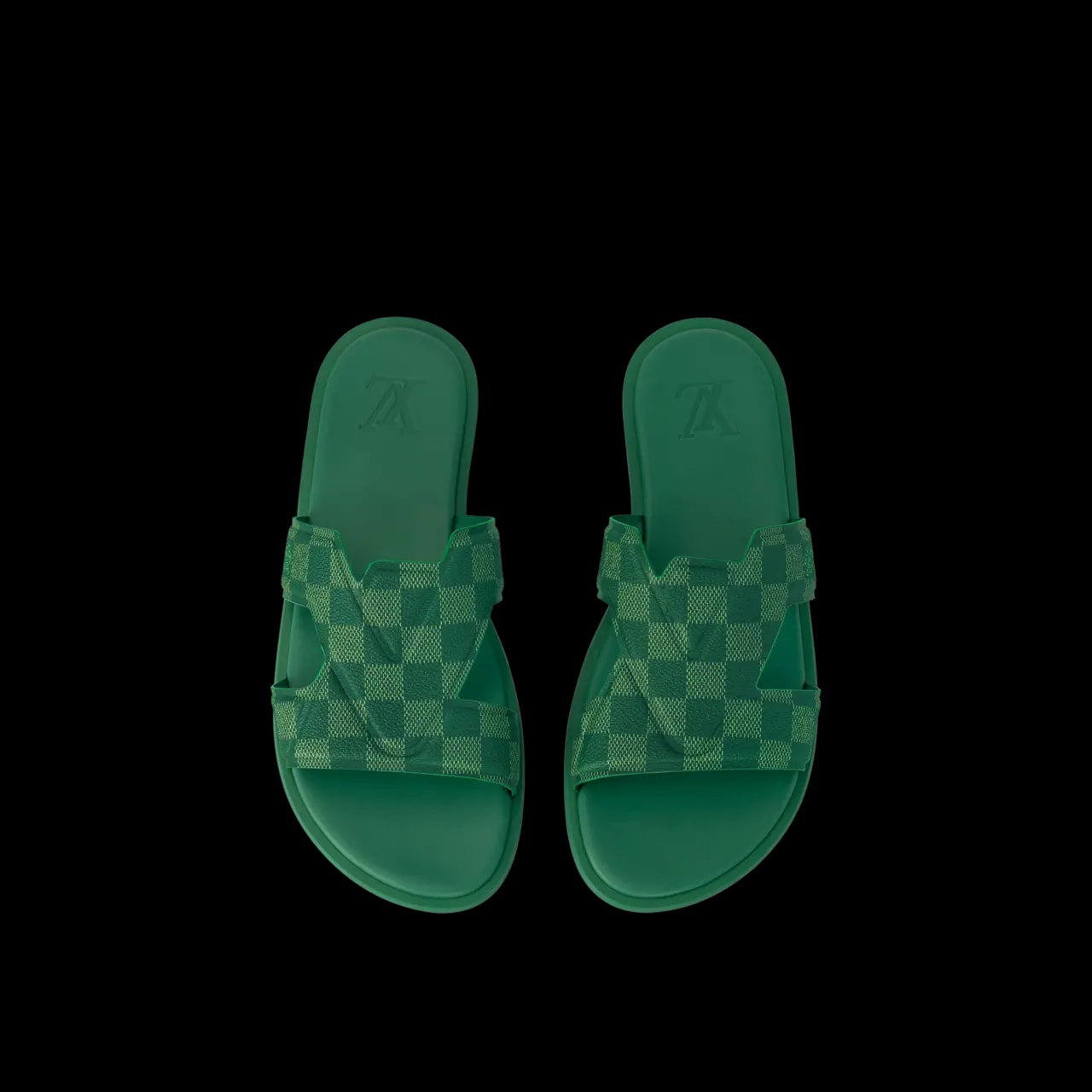 Dép Louis Vuitton LV Oasis Mules 'Green' 1AC5EQ — ảnh 5
