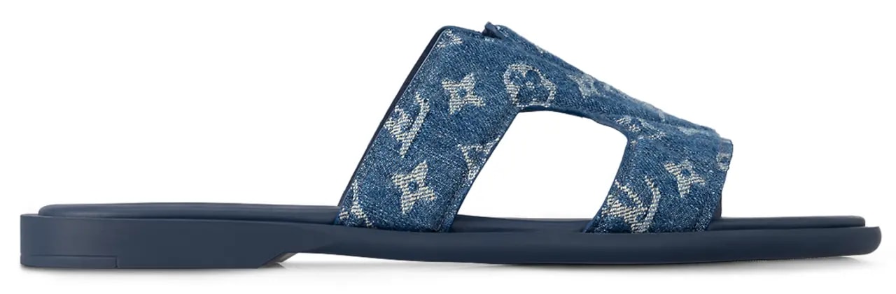 Dép Louis Vuitton LV Oasis Mules 'Blue' 1AC69P — kich-thuoc: 42