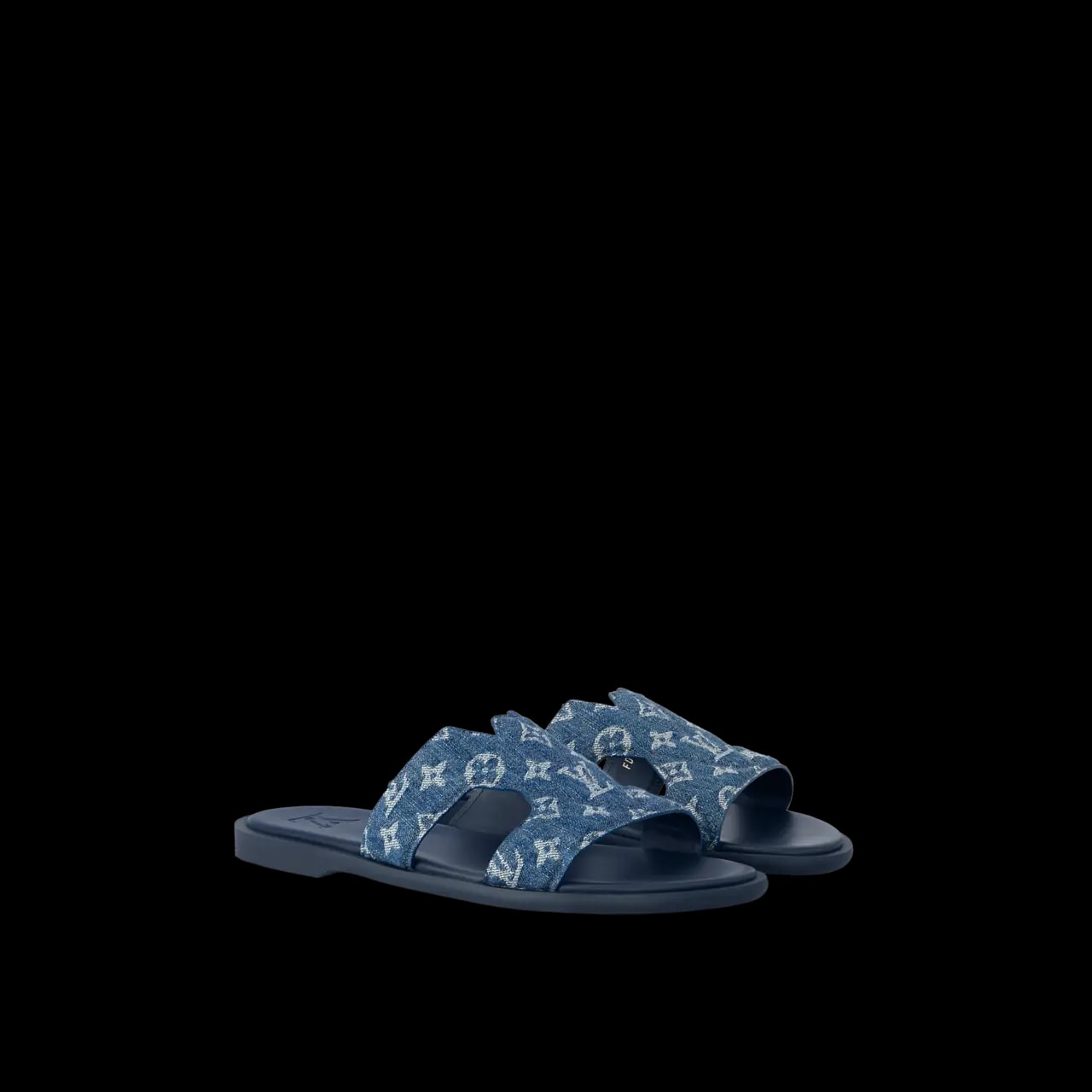 Dép Louis Vuitton LV Oasis Mules 'Blue' 1AC69P — ảnh 4