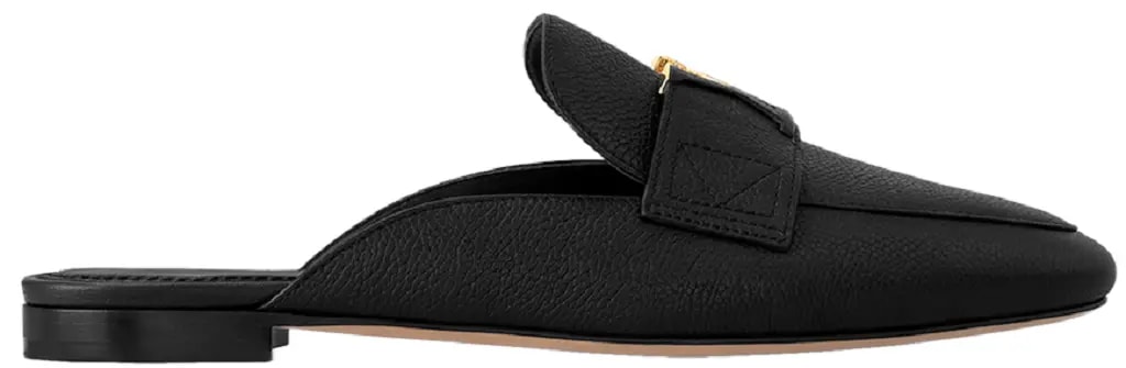 Dép Louis Vuitton LV Capri Open Back Loafers 'Black' 1AC7N3 — kich-thuoc: 36