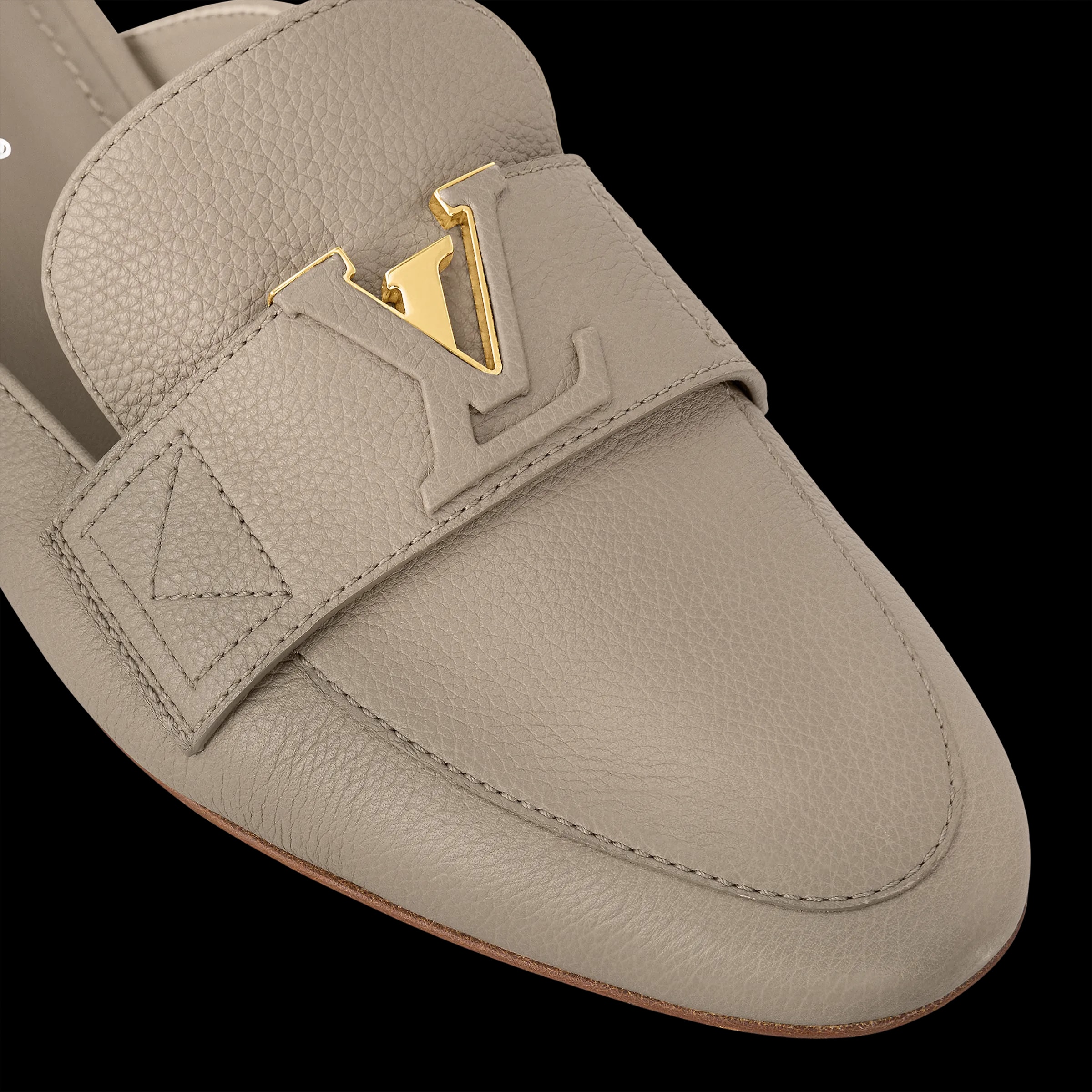 Dép Louis Vuitton LV Capri Open Back Loafers 'Grey' 1AC7QF — kich-thuoc: 37