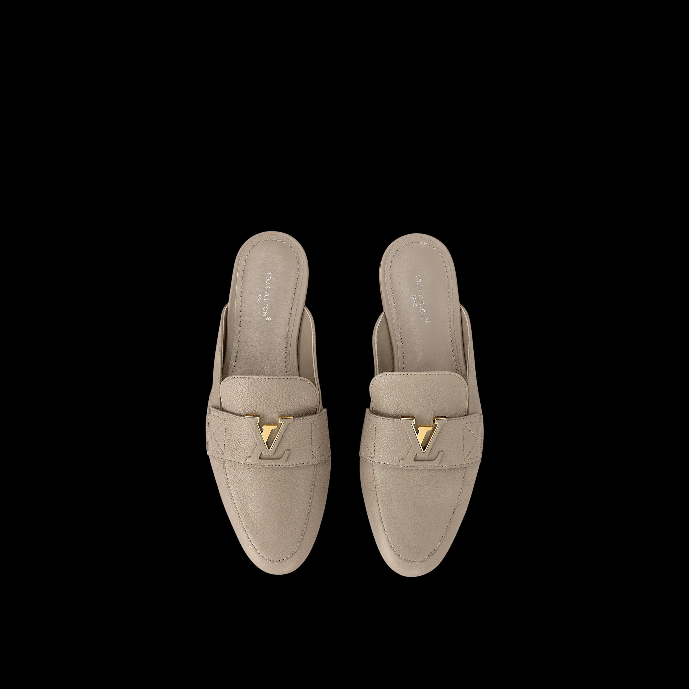 Dép Louis Vuitton LV Capri Open Back Loafers 'Grey' 1AC7QF — ảnh 2