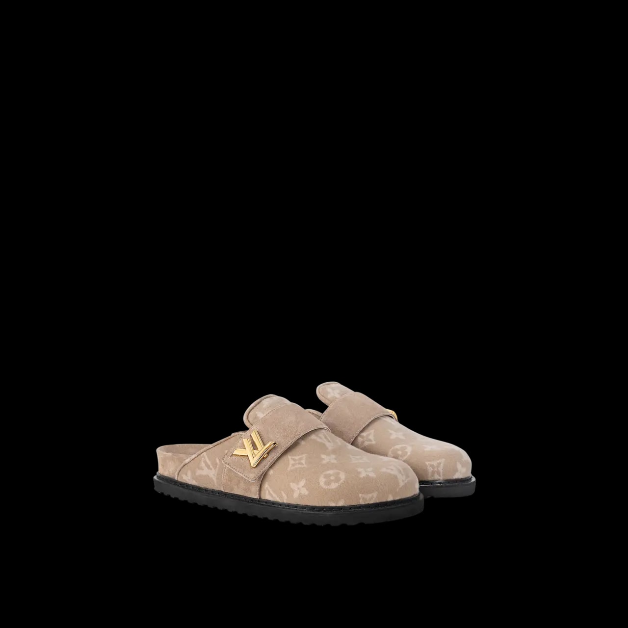 Dép Louis Vuitton LV Cosy Flat Comfort Clogs 'Beige' 1AC9MU — ảnh 4
