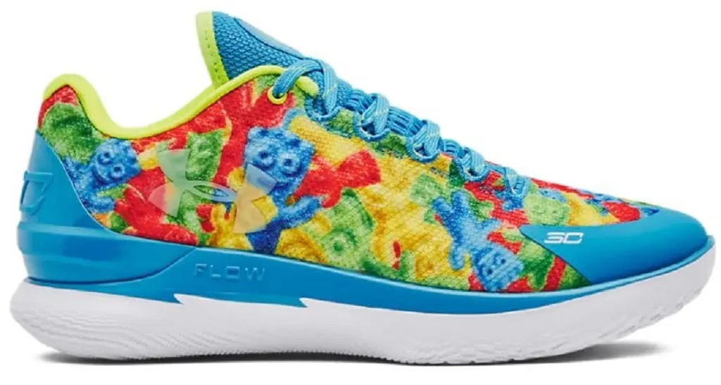 Giày Under Armour Curry 1 Low 'Flotro Sour Patch' 3025633-300 — kich-thuoc: 42