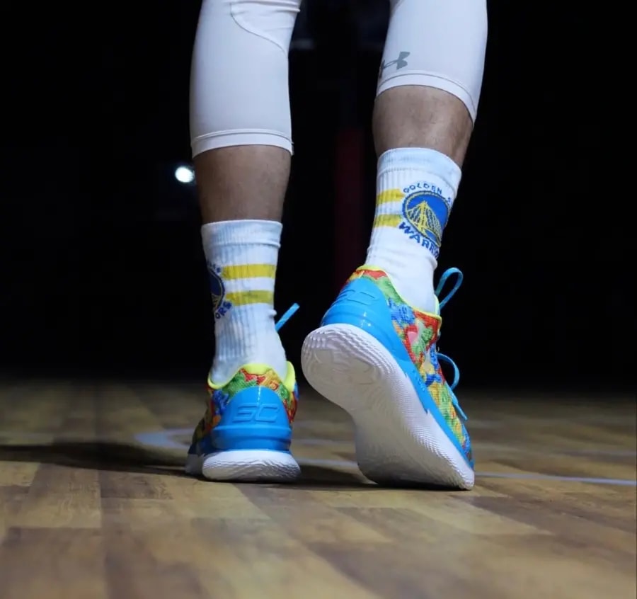 Giày Under Armour Curry 1 Low 'Flotro Sour Patch' 3025633-300 — ảnh 5