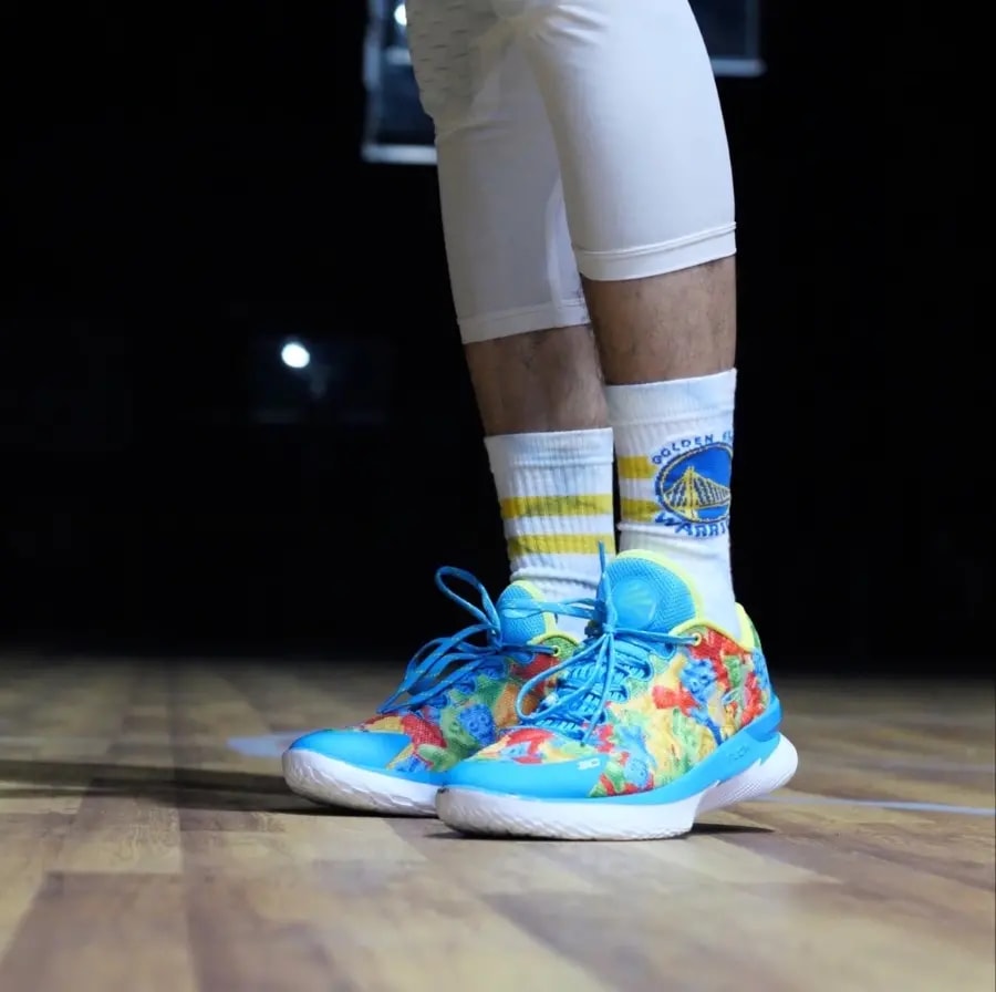 Giày Under Armour Curry 1 Low 'Flotro Sour Patch' 3025633-300 — ảnh 4