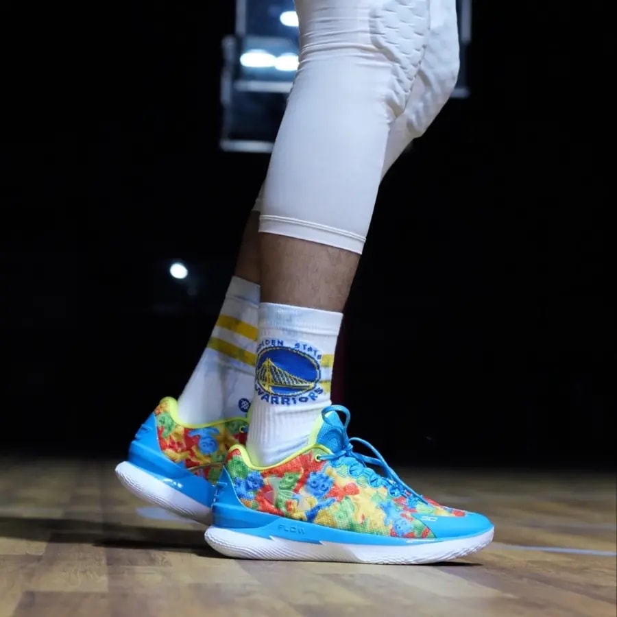 Giày Under Armour Curry 1 Low 'Flotro Sour Patch' 3025633-300 — ảnh 3