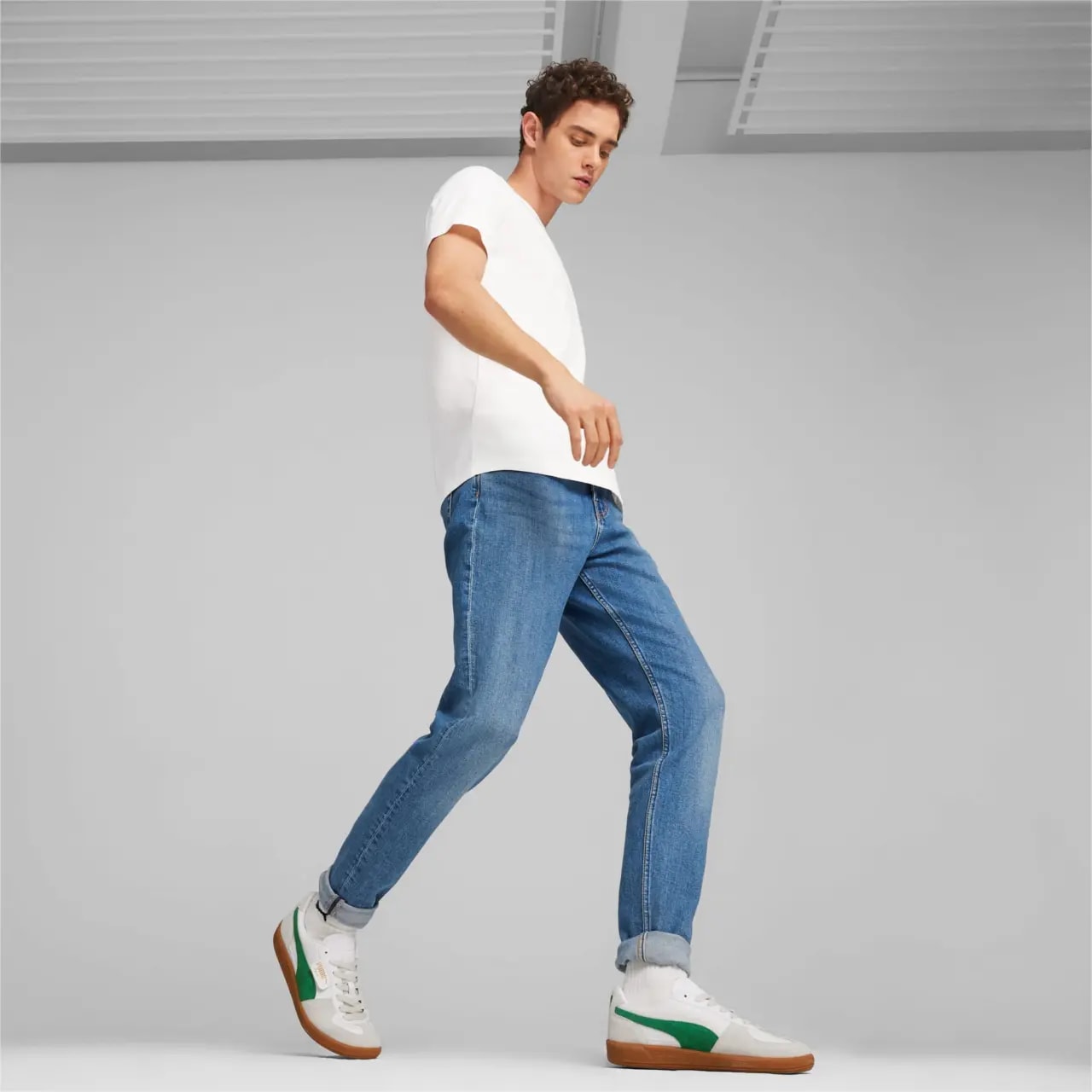 Giày Puma Palermo 'White Green Gum' 396464-07 — ảnh 3