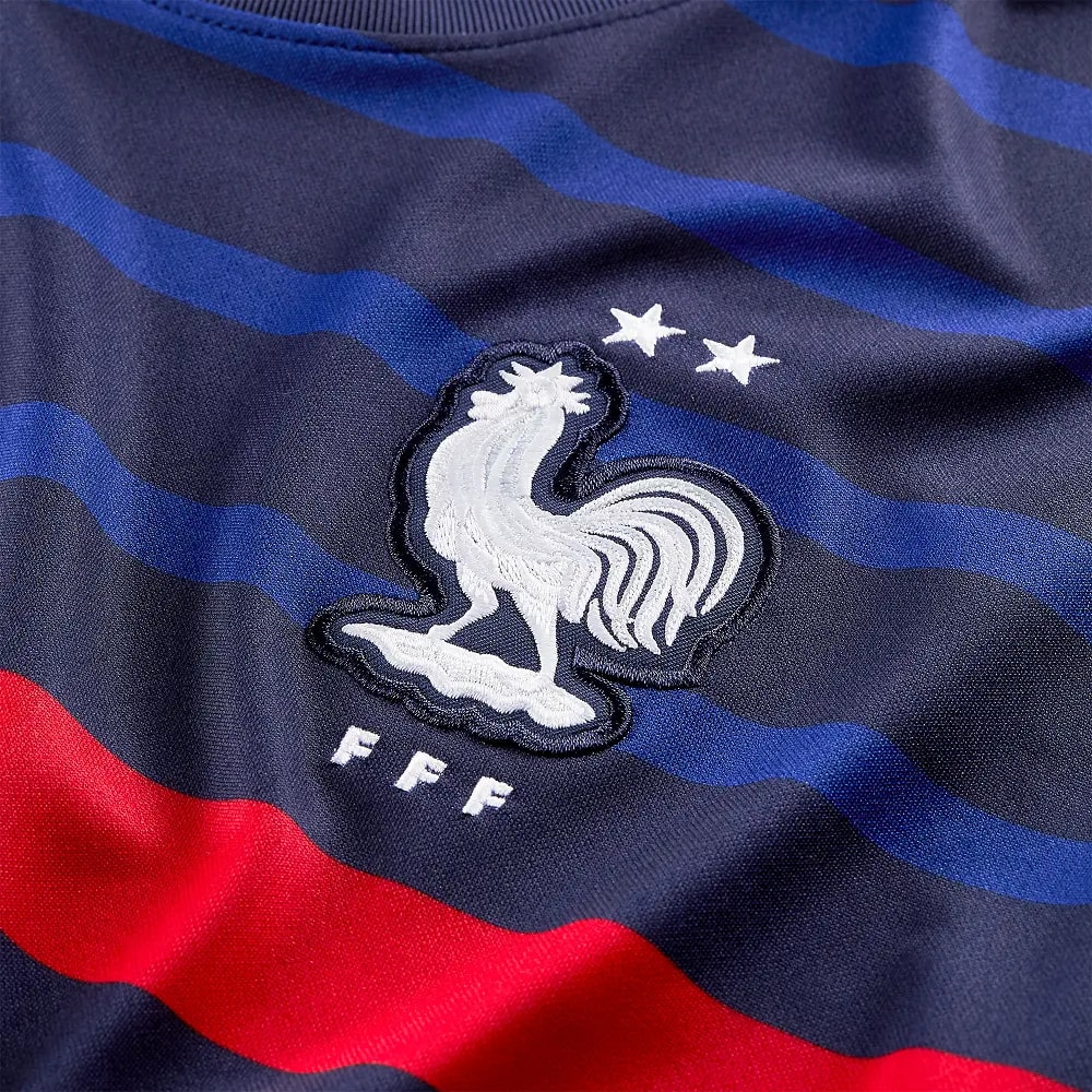 Áo Nike France Nike Home Shirt 'Blue' CD0700-498 — ảnh 3