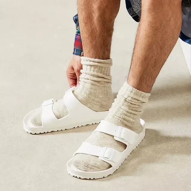 Dép Birkenstock Arizona Eva 'White' 129441 — ảnh 2